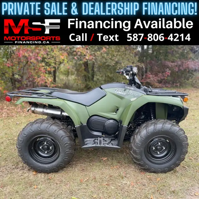 2024 YAMAHA KODIAK 450 (FINANCING AVAILABLE) in ATVs in Strathcona County - Image 2