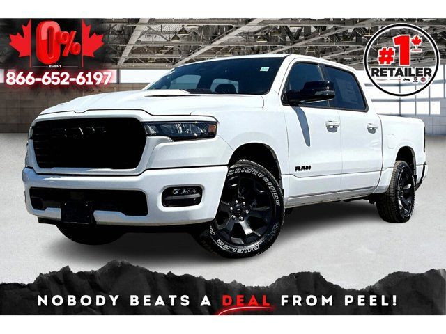 2025 Ram 1500 SPORT CREW Sport Hood Pano Roof Anti Spin in Cars & Trucks in Mississauga / Peel Region