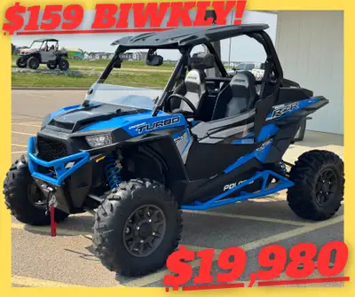 MAJOR PRICE REDUCTION! PAYMENTS AS LOW AS $159 BI WEEKLY! MATURE OWNER SELLING 2018 POLARIS RZR XP T...