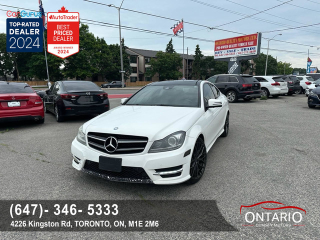 2014 Mercedes-Benz C-Class C350 Coupe | Red Interior in Cars & Trucks in City of Toronto