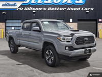Look at this certified 2018 Toyota Tacoma SR5 Sport Premium | Double Cab | Long Box | Leather | Sunr... (image 6)