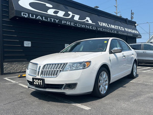 2011 Lincoln MKZ LOW KM/ROOF/3.5 L/BLUETOOTH/LEATHER/PREMIUM SOUND