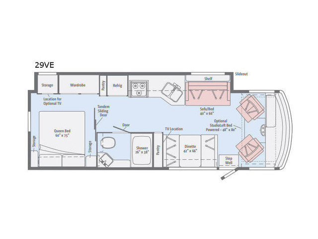 2018 Winnebago Sunstar 29VE in RVs & Motorhomes in Edmonton