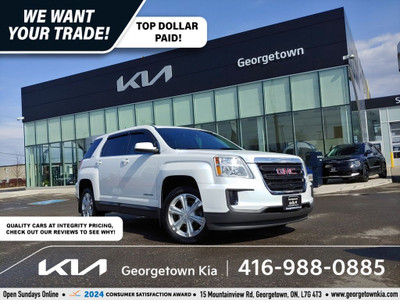  2017 GMC Terrain SLE 2.4L FWD | BU CAM | ECO | 85K KM