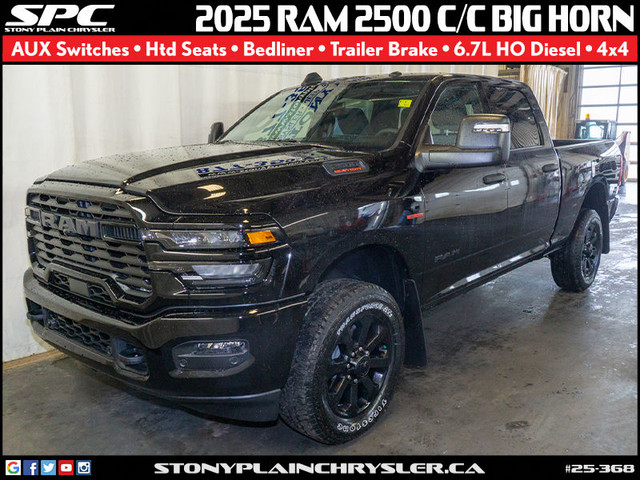 2025 RAM 2500 Big Horn 4x4 Crew Cab 6'4 in Cars & Trucks in St. Albert - Image 4