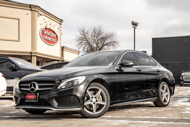 2017 Mercedes-Benz C-Class C 300 4MATIC | AMG SPORTS PKG | NAVI  in Cars & Trucks in City of Toronto - Image 2