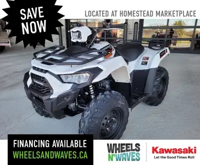 Buy now and receive a $400 MEGA CASH instant rebate! Or ask us about our promotional finance rates....