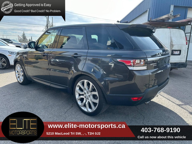 2017 Land Rover Range Rover Sport 4WD 4dr Td6 HSE LOW KMS ONE OW in Cars & Trucks in Calgary - Image 4