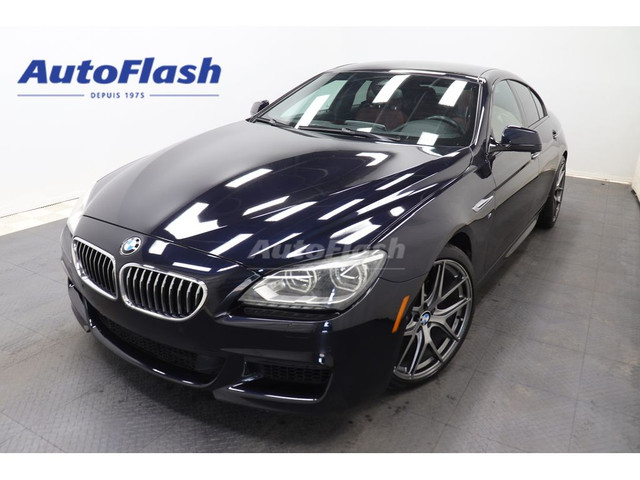 2015 BMW 640i xDrive GRAND COUPE, AWD, HARMAN/KARDON, VOLANT CHA in Cars & Trucks in Longueuil / South Shore