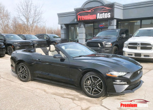 2020 Ford Mustang CONVERTIBLE|ECOBOOST|HEATED BUCKET SEATS|APPLE CARPLAY|ALLOYS|RWD|