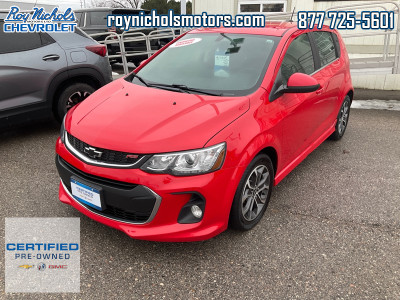 2018 Chevrolet Sonic LT Hatch - Trade-in - One owner