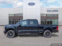 This Ford Super Duty F-250 SRW has a durable Intercooled Turbo Diesel V-8 6.7 L/406 engine powering... (image 1)