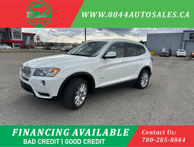 2014 BMW X3 xDrive35i ALL-WHEEL DRIVE, PANORAMIC SUNROOF, LEATHE in Cars & Trucks in Calgary