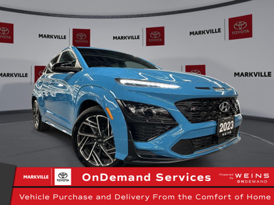 2023 Hyundai Kona 1.6T N Line w/Ultimate Package HEADS-UP DIS...