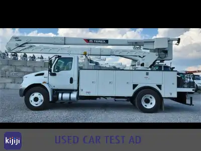 Free Winter tires with all purchases! 2021 INTERNATIONAL MV607 BUCKET TRUCK, 22,226 Miles, 1,743 Eng...