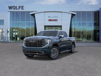 The 2025 GMC Sierra 1500 Denali Ultimate, finished in Downpour Metallic with a refined Alpine Umber... (image 3)