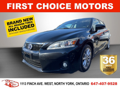 2012 LEXUS CT 200H ~AUTOMATIC, FULLY CERTIFIED WITH WARRANTY!!!~