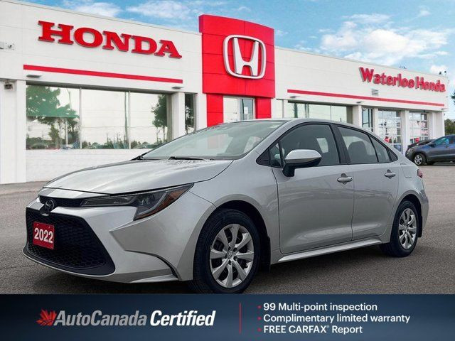 2022 Toyota Corolla LE | CARPLAY | BACKUP CAM | HEATED SEATS in Cars & Trucks in Kitchener / Waterloo