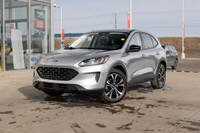 WAS: $29697 NOW: $26697 plus taxes and licensing feesUsed 2022 Ford Escape SE SUV in Silver with Bla... (image 1)