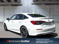 Recent Arrival! Civic Sport, Cloth. Odometer is 29803 kilometers below market average! White 2022 Ho... (image 4)