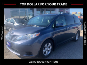 2015 Toyota Sienna LE 8 Passenger