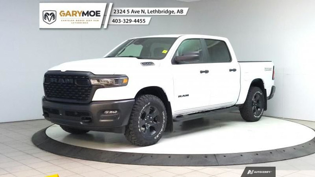2025 Ram 1500 Warlock Adaptive Cruise Control, Blind Spot Monito in Cars & Trucks in Lethbridge