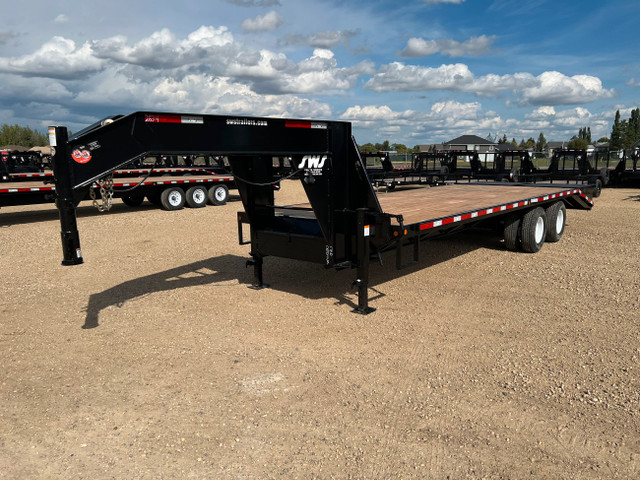 2025 SWS 26' Gooseneck Trailer (2) 10K Axles in Cargo & Utility Trailers in Edmonton