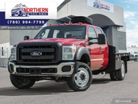 2013 Ford F-450 Chassis XL Crew Cab 4x4 Flat Bed