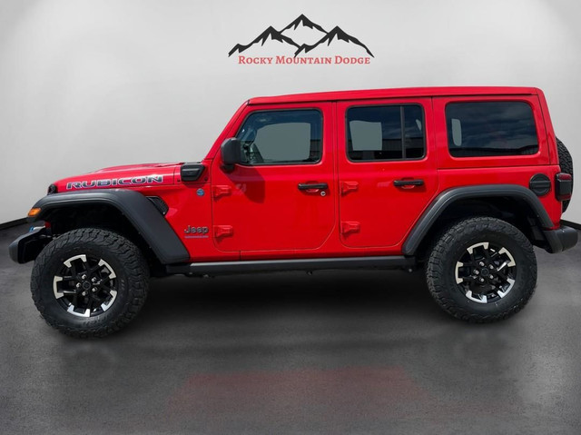 VERY RARE 2024 JEEP WRANGLER RUBICON 4XE WITH SKY SLIDER ROOF in Cars & Trucks in Red Deer