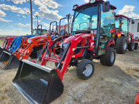 0% for 60 month- New 20 hp Mahindra Emax 20 with loader and cab