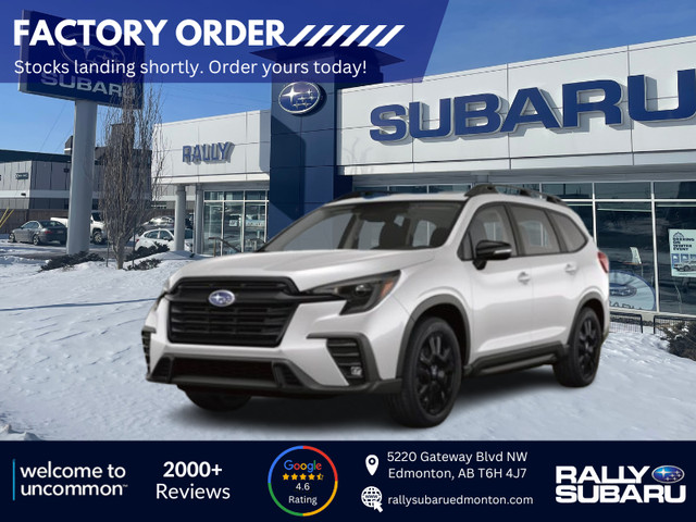 2024 Subaru Ascent Onyx - AVAILABLE TO FACTORY ORDER!! dans Autos et camions  à Ville d’Edmonton
