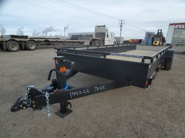 2024 Canada Trailers 7x22ft HD Steel Side Trailer in Cargo & Utility Trailers in Kelowna - Image 3