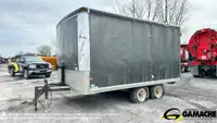 2008 MTI 14' CARGO TRAILER MTT8.514TA4 ENCLOSED TRAILER