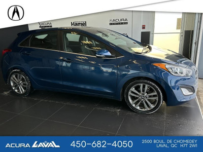 2016 Hyundai Elantra GT Limited Cuir + Toit + Navigation + BAS K