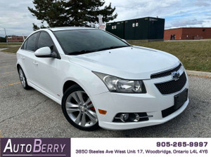 2013 Chevrolet Cruze 4dr Sdn LT Turbo w/1SB