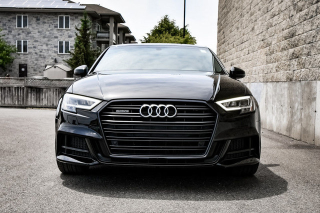 2019 Audi A3 Sedan Technik 45 TFSI quattro • SUNROOF • PREM . AU in Cars & Trucks in Cornwall - Image 3