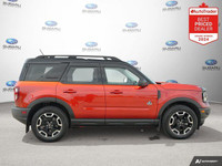 Recent Arrival! Odometer is 25100 kilometers below market average! Chili Pepper Red 2023 Ford Bronco... (image 5)