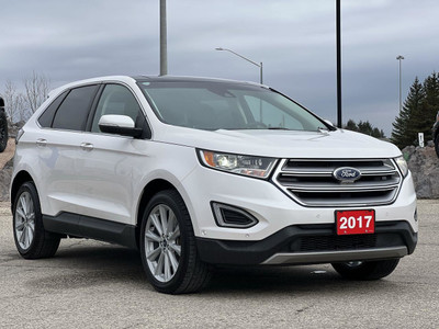 2017 Ford Edge Titanium HEATED AND COOLED SEATS | PANORAMIC M...