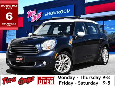 2012 MINI Cooper Countryman Blue *PANORAMIC ROOF*, *BLUETOOTH*, *MARKET VALUE PRICING*, *ROOF RACK*,...