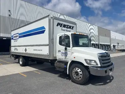 2019 HINO TRUCK 338;Heavy Duty Trucks - VAN-DRY CARGO - DELIVERY Penske Location 100 THORNHILL DR DA...