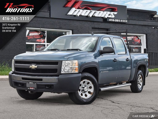 2010 Chevrolet Silverado 1500 4X4 Crew Cab 143.5" WT | LOW KMS | in Cars & Trucks in City of Toronto