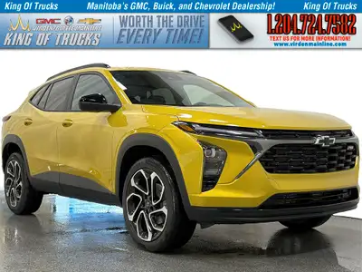 Experience the bold style and modern innovation of the brand new 2025 Chevrolet Trax, now available...