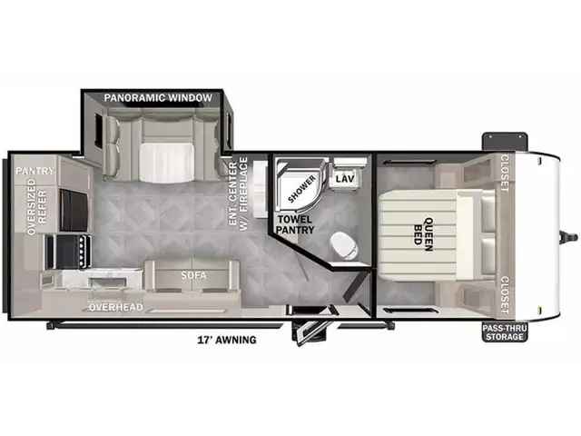 2023 Forest River Salem Cruise Lite West 253 RKXL in Travel Trailers & Campers in Penticton - Image 3