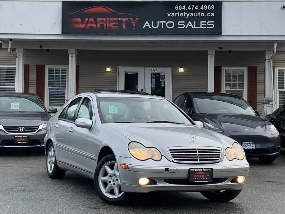 2003 Mercedes-benz C-Class Automatic Leather Sunroof FREE Warran