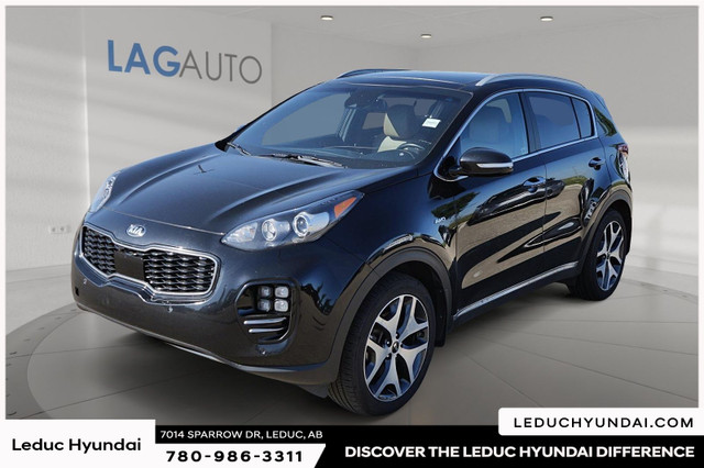 2017 Kia Sportage SX Turbo (3M) 19-inch alloy wheels. Power lift in Cars & Trucks in Edmonton