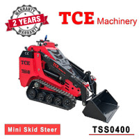 TCE Machinery TSS0400 Skid Steer Loader 1.5ton. Kubota Engine