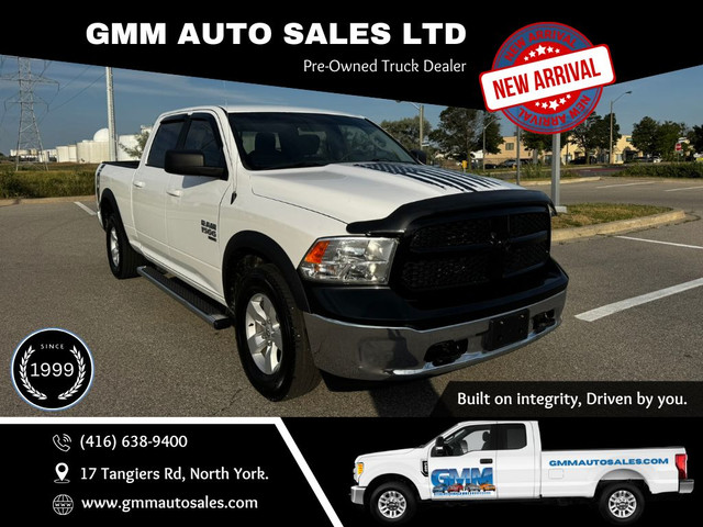 2019 Ram 1500 Classic SLT Crew Cab 6'4 box 4WD inc 3yr warranty in Cars & Trucks in City of Toronto