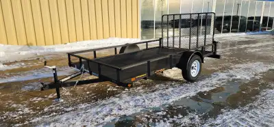 For faster response, please leave your contact number in the message. STOCK #RAS105 STEEL TRAILER LO...