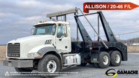 2015 MACK GRANITE GU813 LUGGER PORTE CONTENEUR