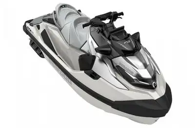 NEW 2025 Sea-doo GTX Limited 325 in premium pearl white. This Luxury 3-up Cruiser features the Rotax...